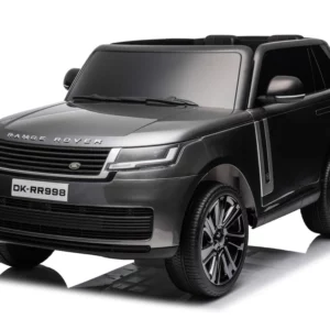 24V Land Rover Kids Electric Ride On SUV with Remote Control - Gray