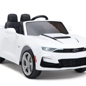 12V Chevrolet Camaro 2SS Kids Ride On Car with Remote Control - White
