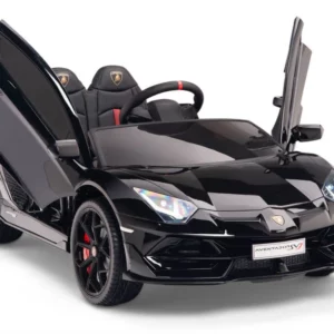 12V Lamborghini Aventador SVJ Kids Ride On Sports Car with Remote