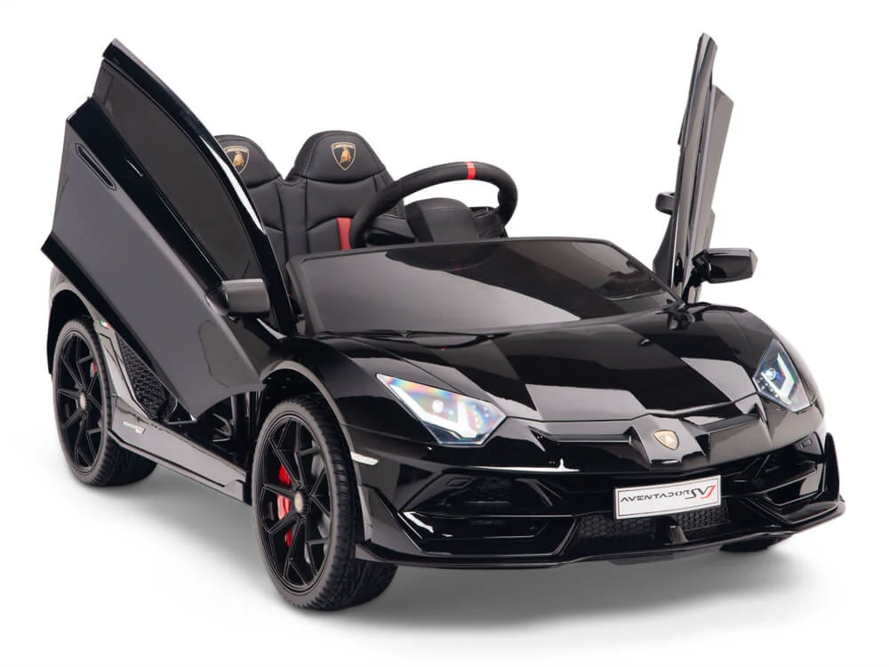 12V Lamborghini Aventador SVJ Kids Ride On Sports Car with Remote