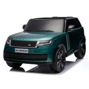 24V Land Rover Kids Electric Ride On SUV with Remote Control - Gray